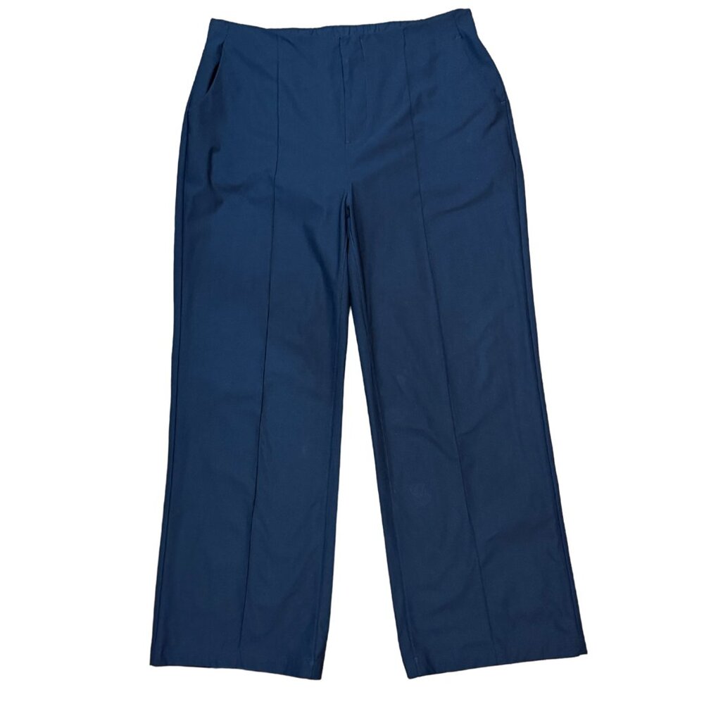 Vuori Women's Wide Leg Pants in Black - Picture 4 of 9